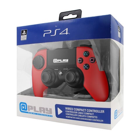@play Manette Filaire Rouge Ps4 Officielle Sony New Box